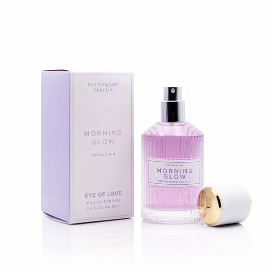Eye of Love Morning Glow Pheromone Parfum for Women – 1.67 oz, Clear