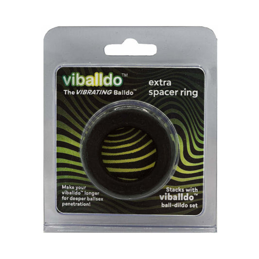Balldo Spacer Ring – Black – Silicone Spacer for Enhanced Rigidity