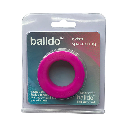 Balldo Single Spacer Ring – Purple – Silicone