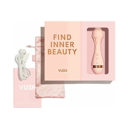 VUSH Rose 2 Precision Bullet Vibrator - Light Pink