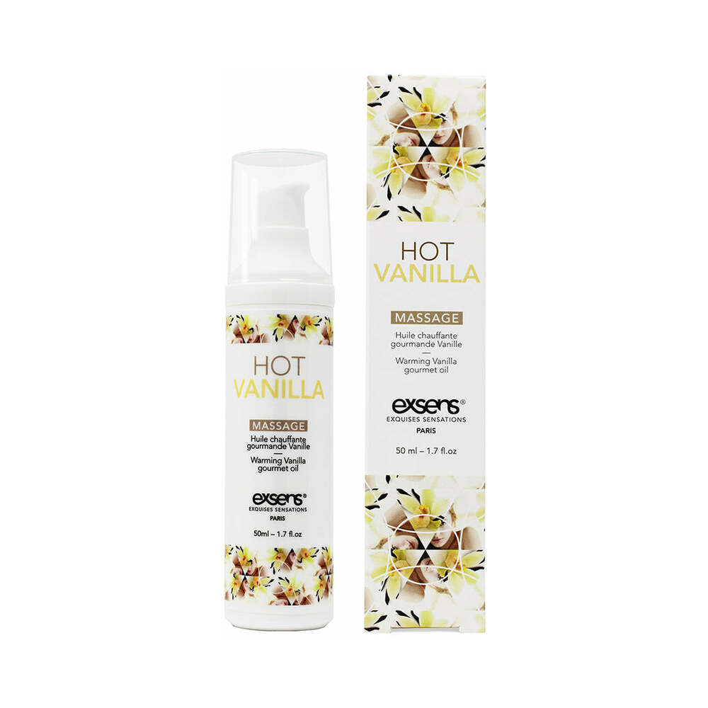 Exsens Hot Vanilla Warming Intimate Massage Gel – Clear – 1.7 oz