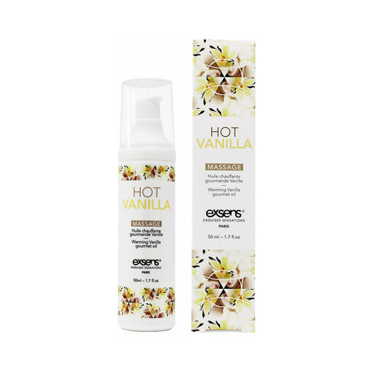 Exsens Hot Vanilla Warming Intimate Massage Gel – Clear – 1.7 oz