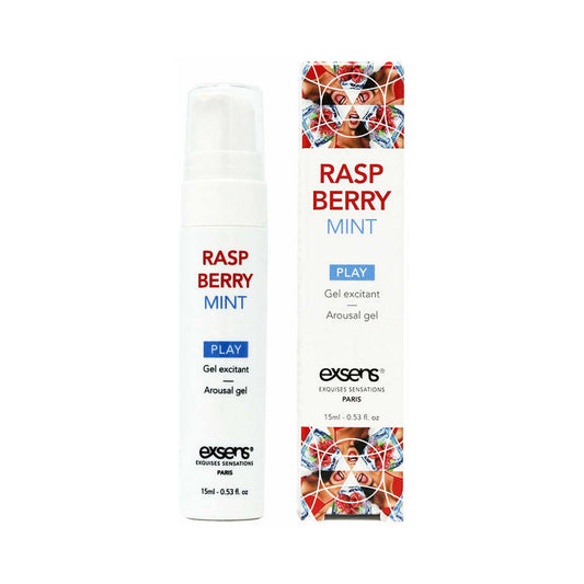 Exsens Raspberry Mint Arousal Gel – Cooling Intimate Gel – Clear