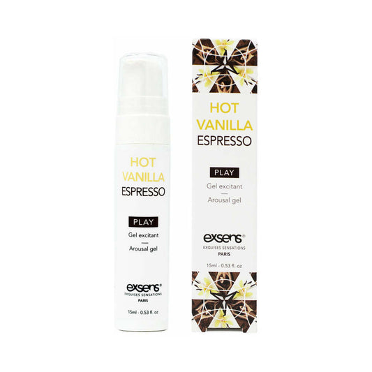 Exsens Hot Vanilla Espresso Arousal Gel – Cooling Gel, Clear