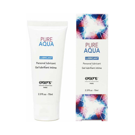 Exsens Pure Aqua Water-Based Personal Lubricant 2.4 oz – Clear