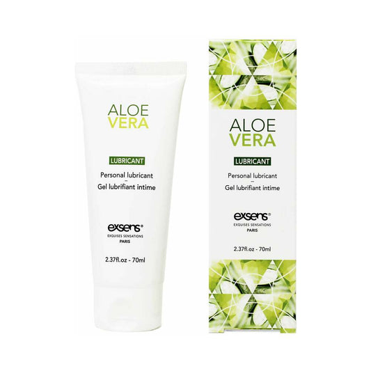 Exsens Aloe Vera Water-Based Personal Lubricant 2.4 oz – Clear