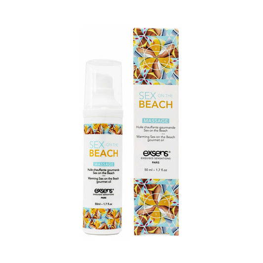 Exsens Warming Massage Oil Sex on the Beach – Clear – 1.7 oz