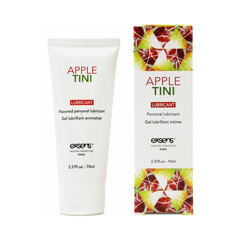 Exsens Appletini Flavored Personal Lubricant – 2.4 oz, Clear