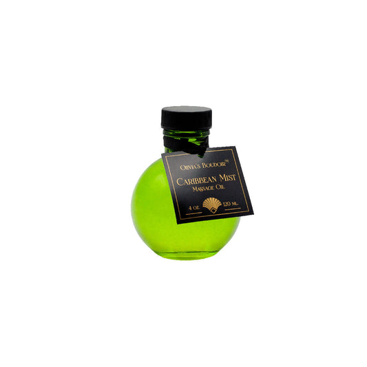 Olivia's Boudoir Caribbean Mist Massage Oil – 4 oz