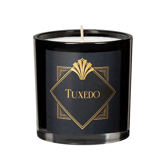 Olivia's Boudoir Candle Tuxedo 6.5 oz – Body Massage Candle with Soy, Olive, and Coconut Oils