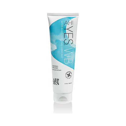 AH! YES WB Water-Based Personal Lubricant 5.1 oz – Natural, Vegan Formula