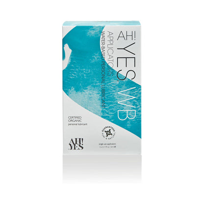 AH! YES WB Water-Based Personal Lubricant Applicators 6-Pack 0.17 oz