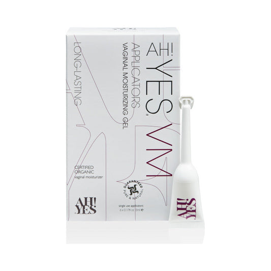 AH! YES VM Vaginal Moisturizing Gel Applicator – Water-Based, 6-Pack