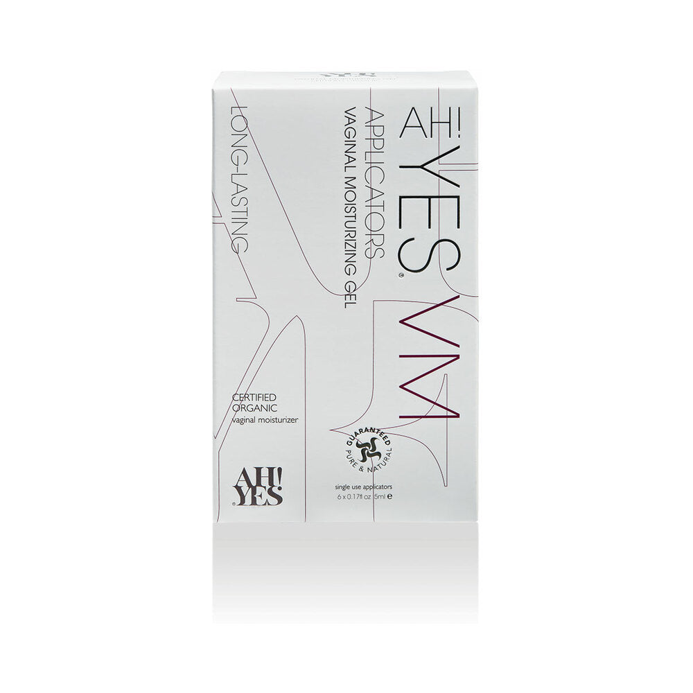 AH! YES VM Vaginal Moisturizing Gel Applicator – Water-Based, 6-Pack