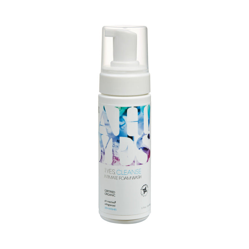 AH! YES CLEANSE Intimate Foam Wash - Unfragranced - 5.1 oz