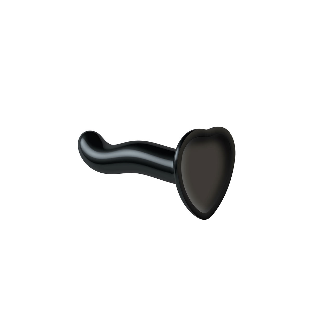 Strap-On-Me P&G-Spot Dildo – Black – Small – Ergonomic Design for G and P Spot Stimulation