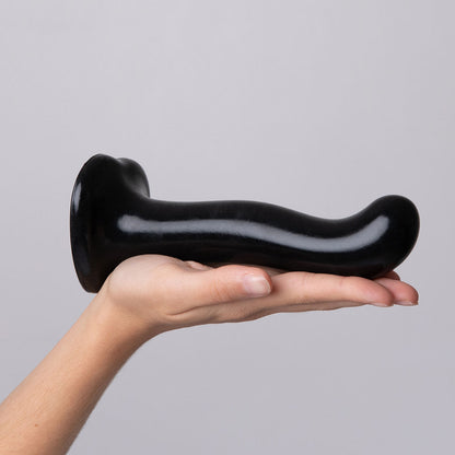 Strap-On-Me P&G-Spot Dildo – Black – Small – Ergonomic Design for G and P Spot Stimulation
