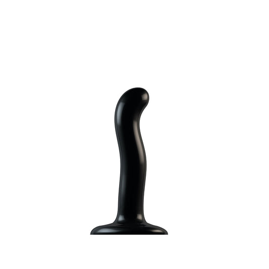 Strap-On-Me P&G-Spot Dildo – Black – Small – Ergonomic Design for G and P Spot Stimulation