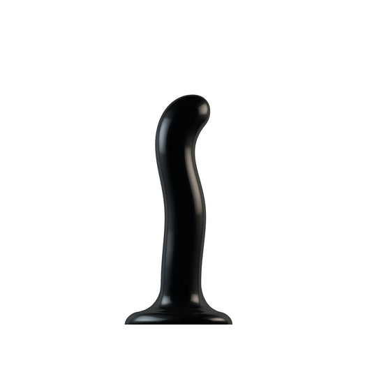 Strap-On-Me P&G-Spot Medium Dildo for G and P Spot Stimulation – Black