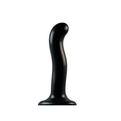 Strap-On-Me P&G-Spot Dildo – Large, Black, Ergonomic Design