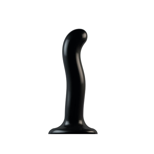 Strap-On-Me P&G-Spot Dildo – Large, Black, Ergonomic Design