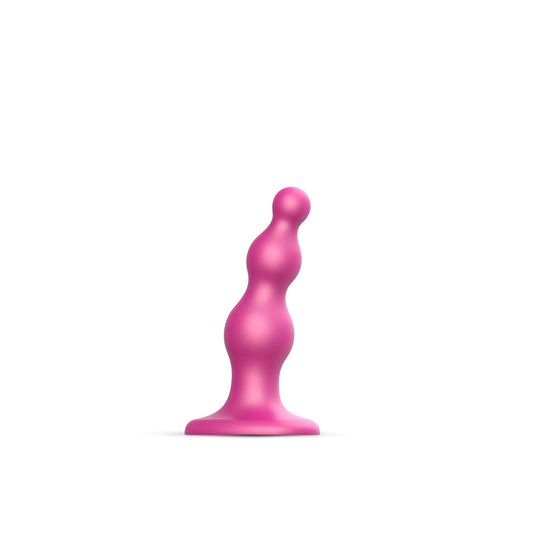 Strap-On-Me Beads Plug Dildo – Small – Hot Pink