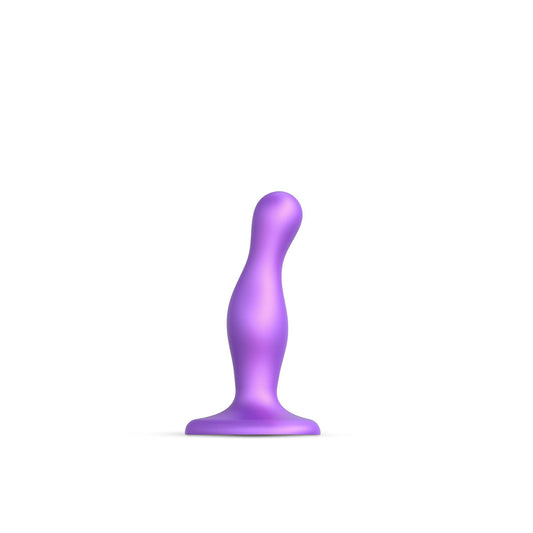 Strap-On-Me Dildo Plug Curvy Small – Purple – Ergonomic Design for P&G Spot