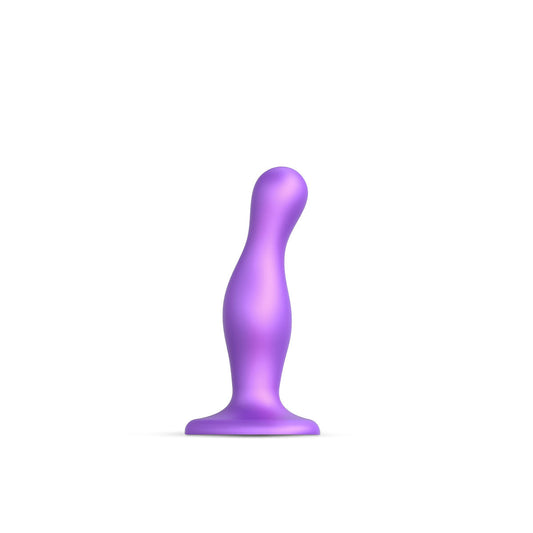Strap-On-Me Dildo Plug Curvy Medium – Purple Silicone Dildo