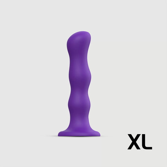 Strap-On-Me Geisha Ball Dildo XL – Purple – Liquid Silicone Design