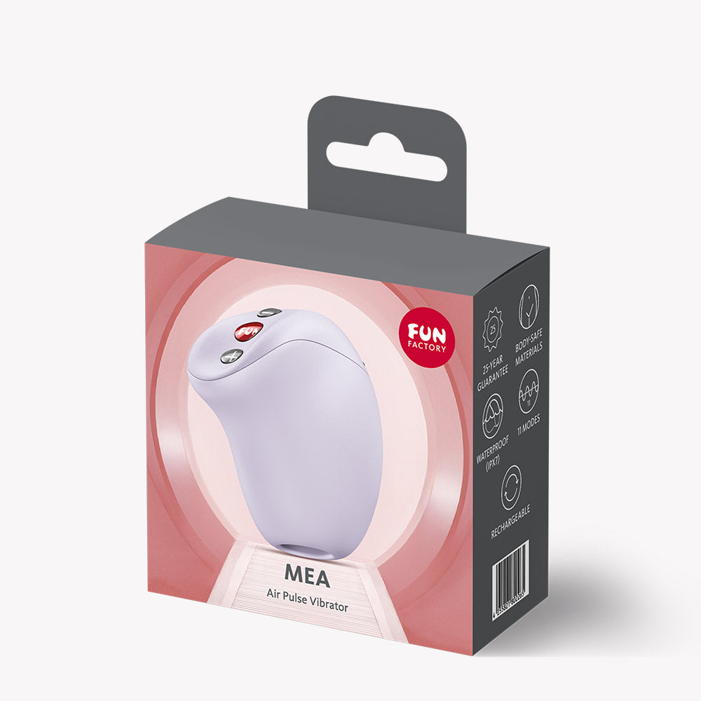 Fun Factory Mea Air Pulse Vibrator - Clitoral Stimulation - Purple