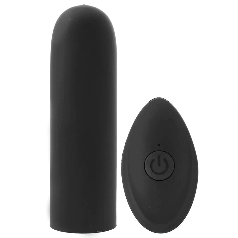 Pink Pussycat Remote Control Bullet Vibe - Black - Multi-Speed Vibrations
