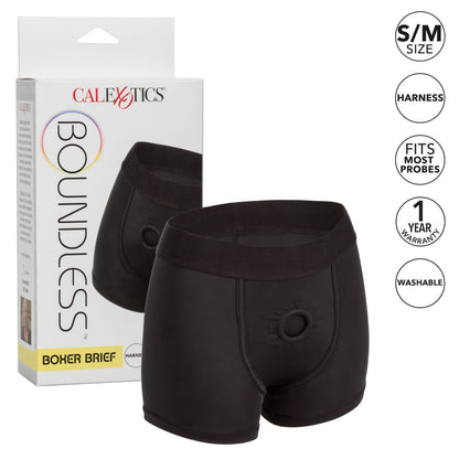 CalExotics Boundless Boxer Brief Harness – Black – Size S/M