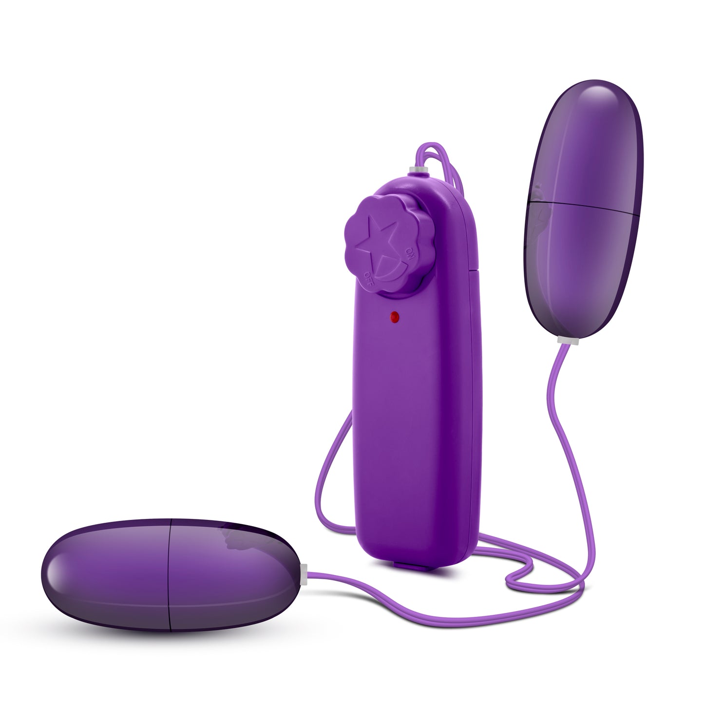 Blush B Yours Double Pop Eggs - Dual Vibrating Eggs - Purple