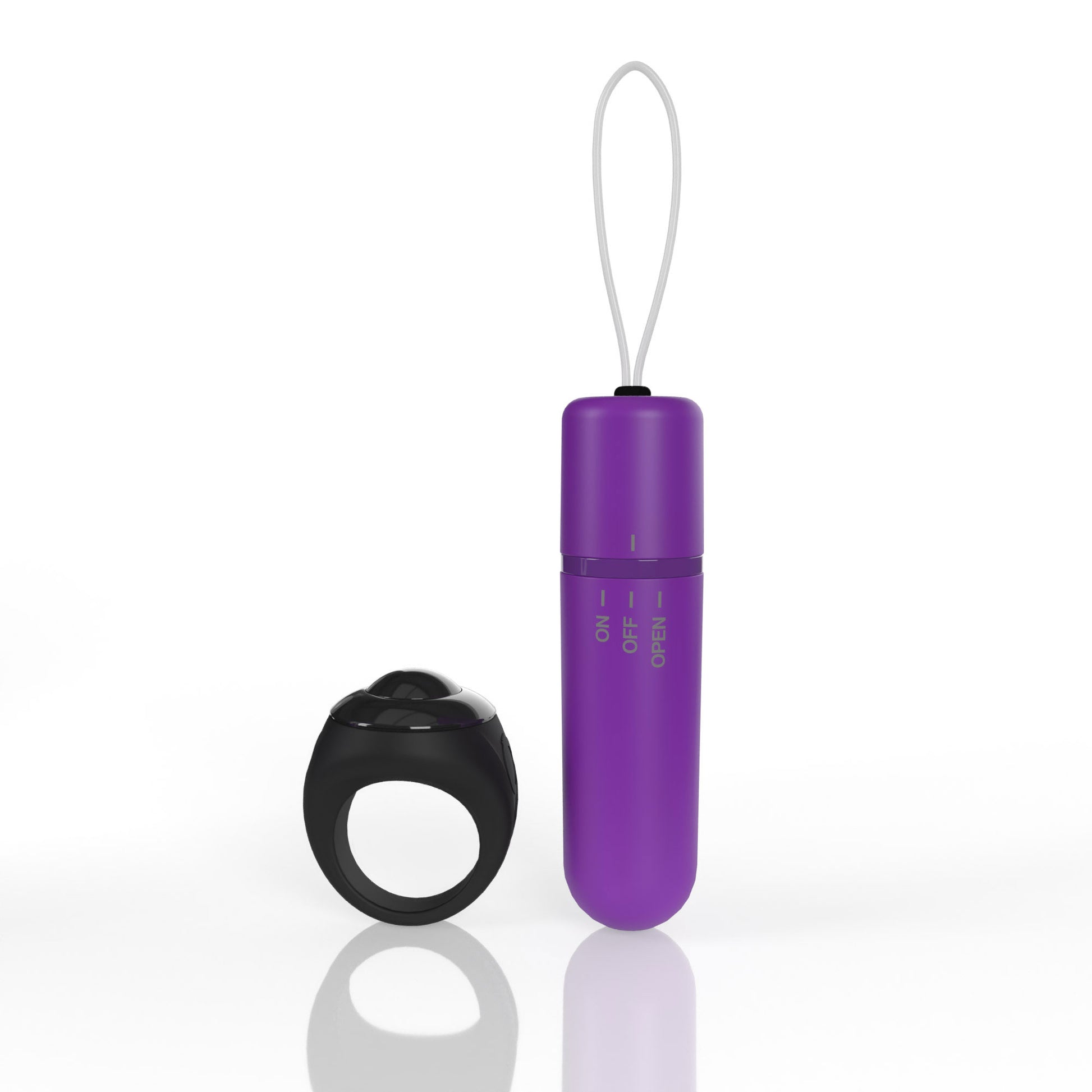 Screaming O 4T Vibrating Panty Set with Remote Control Ring - Purple