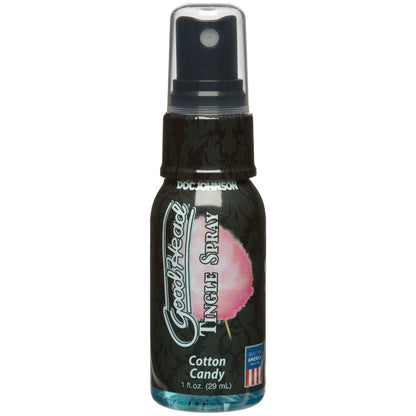 Doc Johnson Goodhead Tingle Spray - Cotton Candy Flavor - 1 Fl. Oz.