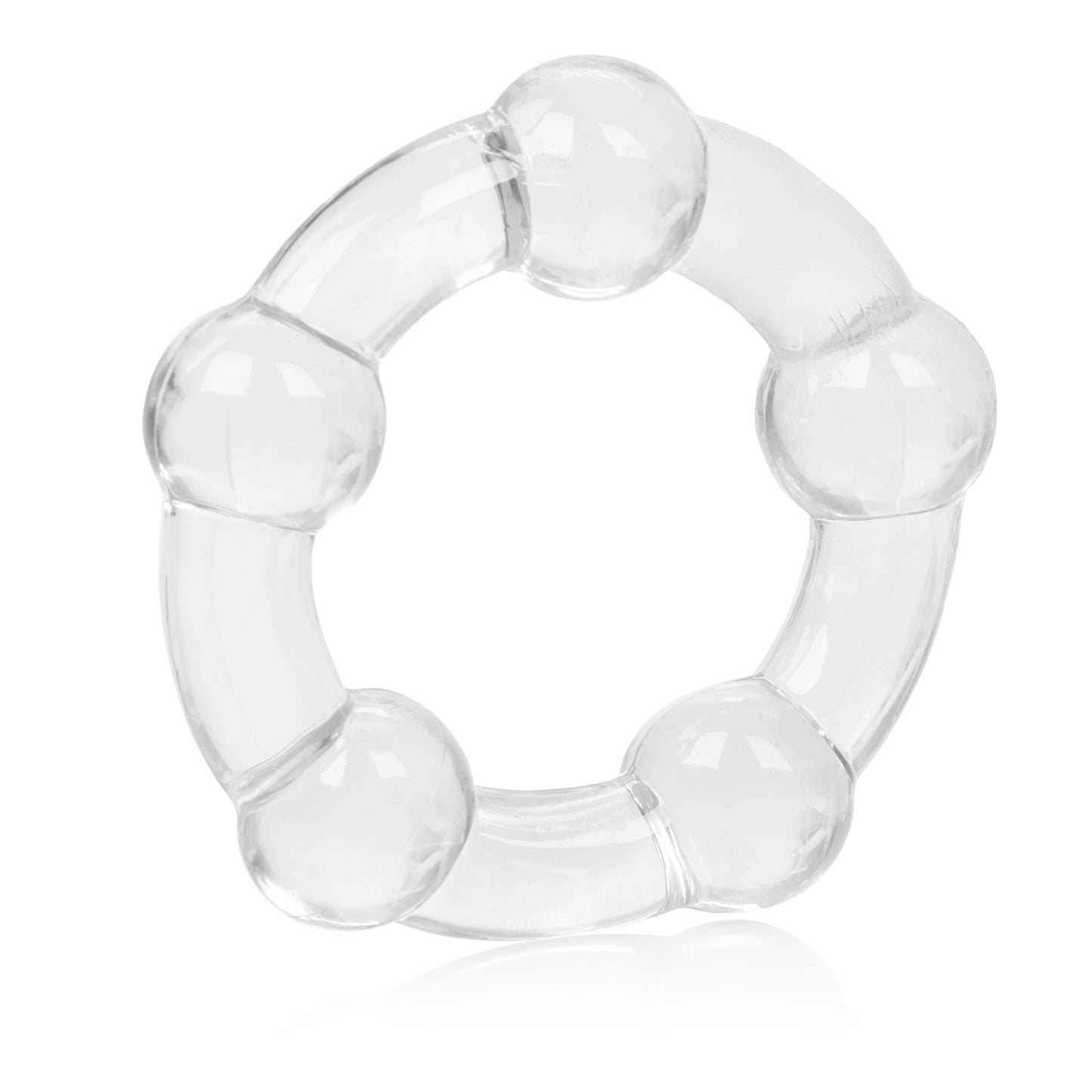 CalExotics Island Rings Beaded Rings – Clear – Waterproof