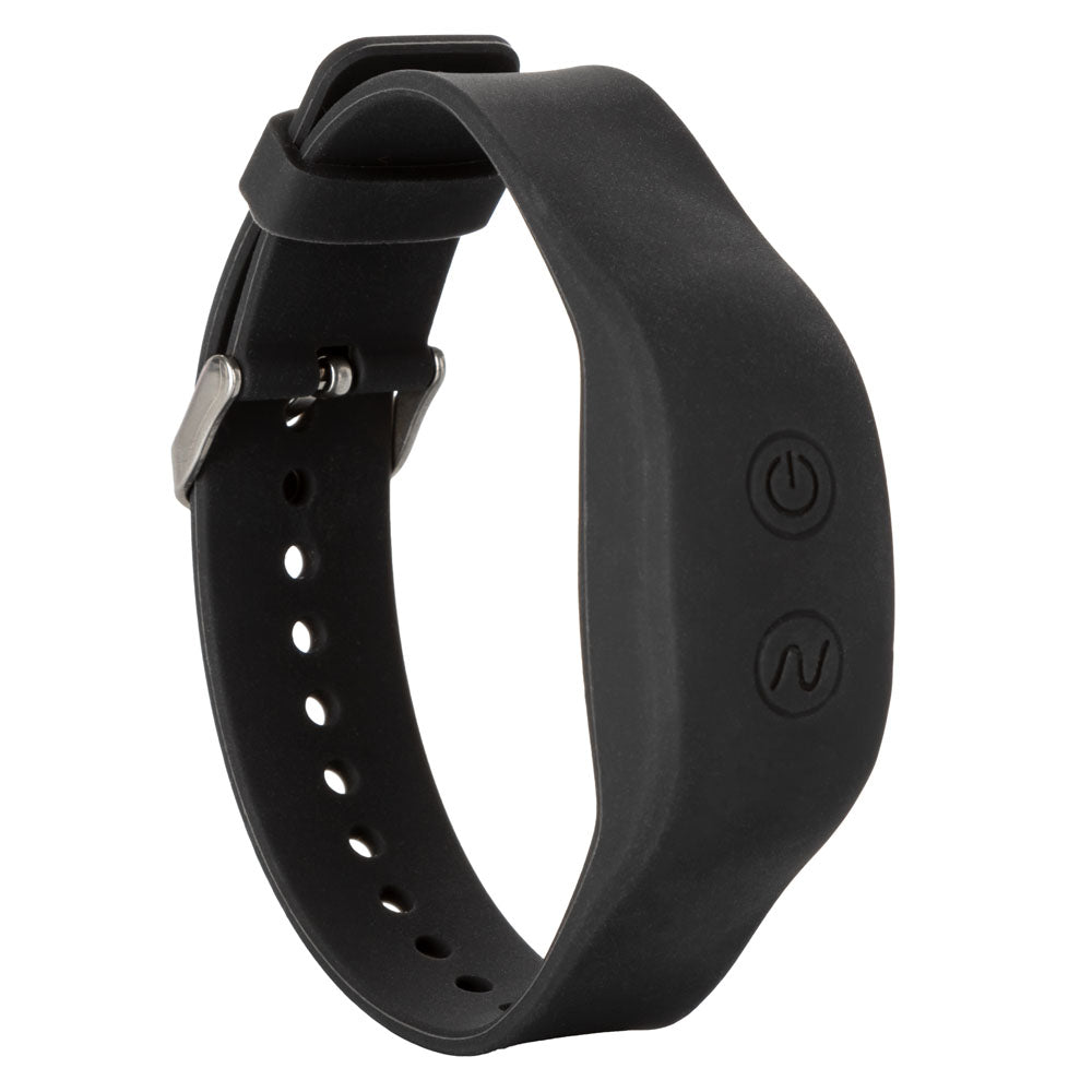 CalExotics XO Collection Wristband Remote Accessory – Black – 12 Vibrating Functions