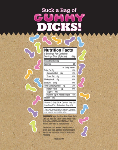 Little Genie Suck a Bag of Gummy Dicks – Fruit Flavored Candy