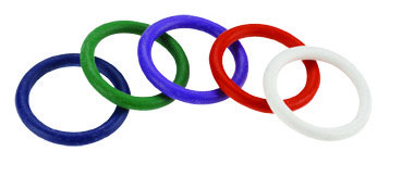Spartacus Rubber C-Ring Set – 1.25 Inches – Multi-Color
