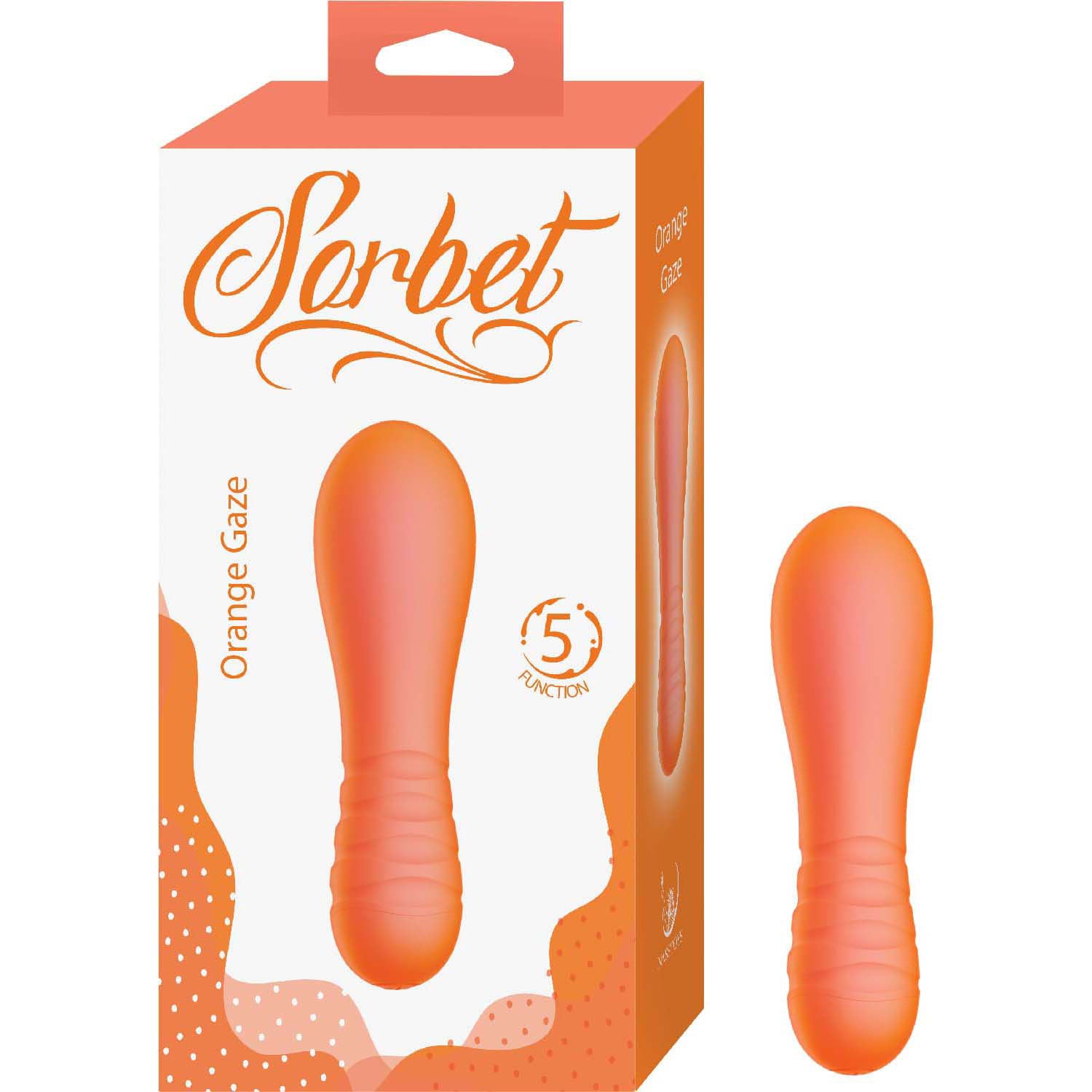 Nasstoys Orange Glaze Bullet Vibe – Orange – Rechargeable