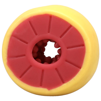 Doc Johnson Goodhead Grapefruit Blowjob Stroker Set – Yellow/Pink