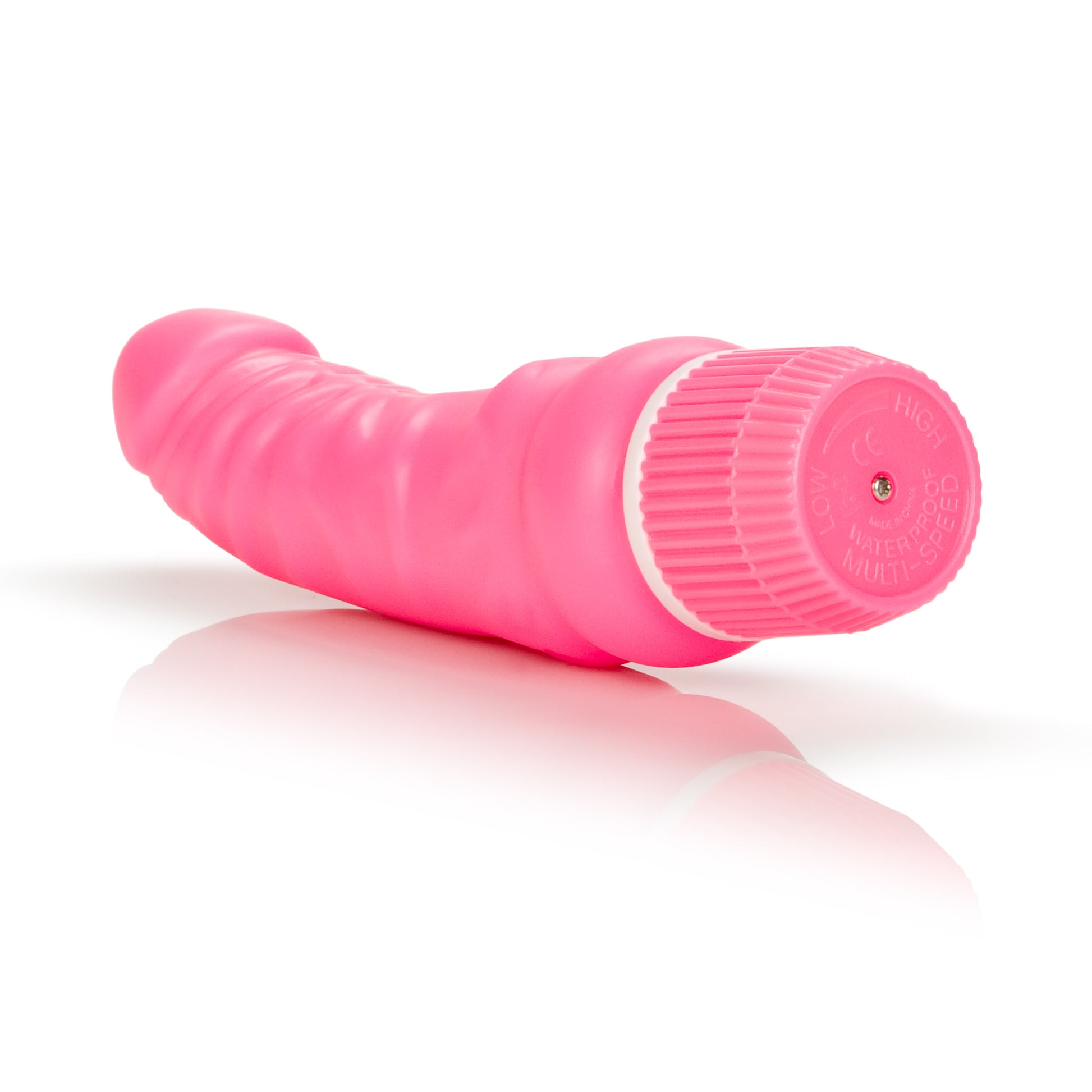CalExotics Spellbound Curved Jack – Multi-Speed Vibrator – Pink