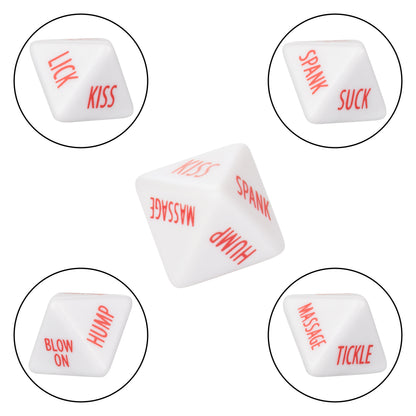 CalExotics Tempt & Tease Dice Game – Multi Color, Waterproof