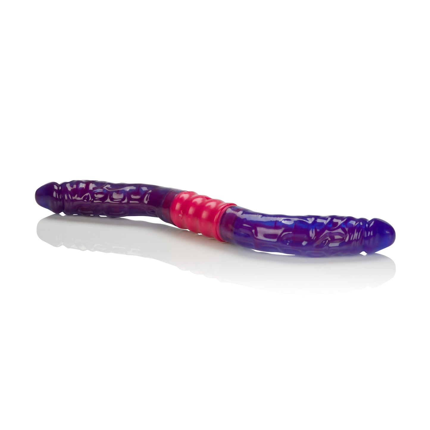 CalExotics Dual Vibrating Flexi Dong – Purple – Multi-Function
