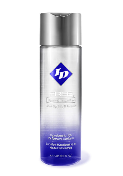 I.D. Lubricants Free Water-Based Personal Lubricant – 4.4 Fl Oz