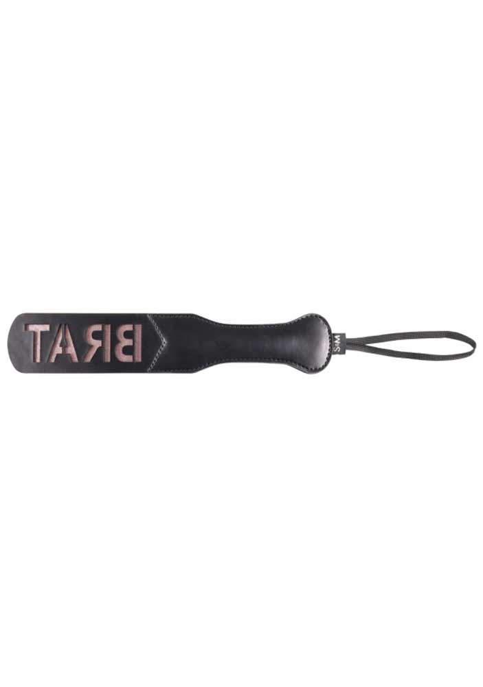 Brat Paddle - Black and Rose Gold - Impact Play Tool