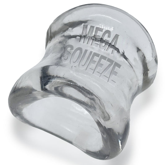 Oxballs Mega Squeeze Ergofit Ballstretcher – Clear