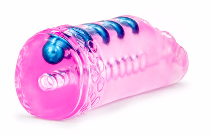 Blush Sexy Snatch Masturbator – Open-Ended Sleeve – Pink