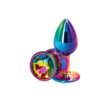 NS Novelties Rear Assets Multicolor Small Anal Toy - Rainbow