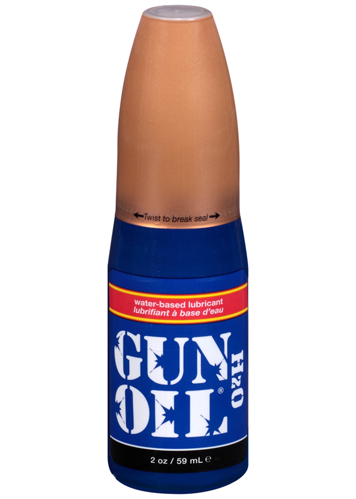 Gun Oil H2O Personal Lubricant – Aloe Vera Infused – 2 Oz